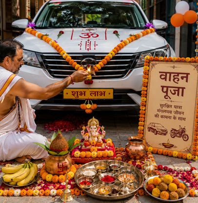 Vahan Puja